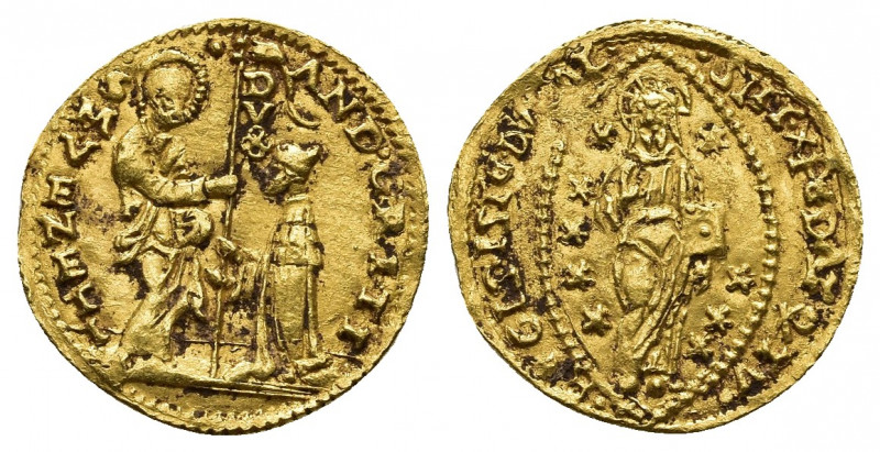 CRUSADERS. Venetians in the Levant. Ducat Gold, imitating Venice. Uncertain mint...