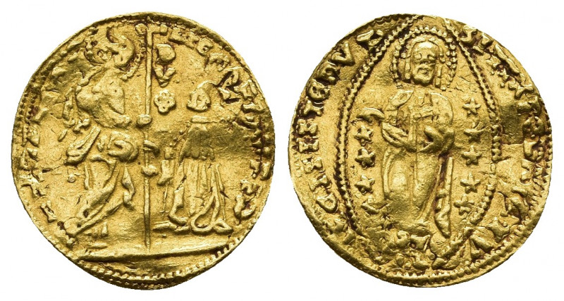 CRUSADERS, Venetians in the Levant. AV Ducat. Imitating Venice. Uncertain mint. ...