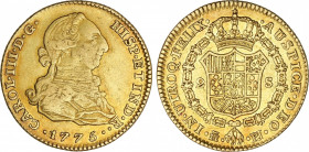 2 Escudos. 1775. MADRID. P.J. 6,73 grs. AC-1549. MBC.