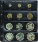 Lote 61 monedas 1 a 2.000 Pesetas. 1998 a 2001. Al, AR, CuNi, latón. Incluye 2 monedas 1.000 pesetas, 1 moneda 1.500 pesetas, 8 monedas 2.000 pesetas,...