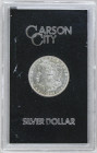 1 Dólar. 1882-CC. CARSON CITY. ESCASA. AR. Tipo Morgan. Precintado en presentación de metacrilato como ´ Silver dollar´. (Levísimos golpecitos). Brill...