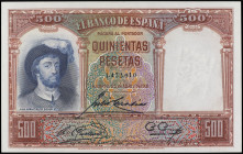 500 Pesetas. 25 Abril 1931. Elcano. Ed-361. SC.
