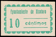 10 Céntimos. Ay. de MONTORO (Córdoba). RGH-3670. SC-.