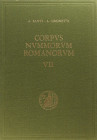 Banti A. - Simonetti L. CORPVS NVMORVM ROMANORVM. Florencia 1975. Volumen VII. Augusto: monedas coloniales. 340 páginas con fotos en B/N, texto en ita...