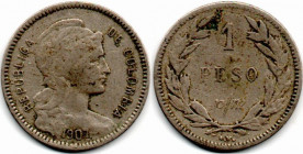 Colombia Papel Moneda 1 Peso 1917