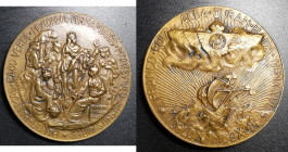 Argentina Colon & Franco 1492-1926 Explorers Medal in Bronze