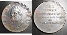 Argentina Medal 1899 Death of R.P JORGE M SALVAIRE