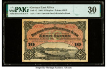 German East Africa Deutsch-Ostafrikanische Bank 10 Rupien 15.6.1905 Pick 2 PMG Very Fine 30. 

HID09801242017

© 2020 Heritage Auctions | All Rights R...