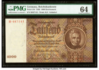 Germany German Gold Discount Bank 1000 Reichsmark 22.2.1936 Pick 184 PMG Choice Uncirculated 64. 

HID09801242017

© 2020 Heritage Auctions | All Righ...