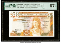 Gibraltar Government of Gibraltar 20 Pounds 1.7.1986 Pick 23c PMG Superb Gem Unc 67 EPQ. 

HID09801242017

© 2020 Heritage Auctions | All Rights Reser...