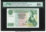 Mauritius Bank of Mauritius 25 Rupees ND (1967) Pick 32b PMG Choice Uncirculated 64 EPQ. 

HID09801242017

© 2020 Heritage Auctions | All Rights Reser...