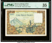 Morocco Banque d'Etat du Maroc 5000 Francs 23.7.1953 Pick 49 PMG Choice Very Fine 35. 

HID09801242017

© 2020 Heritage Auctions | All Rights Reserved...