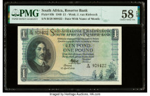 Experimental B/28 Prefix South Africa South African Reserve Bank 1 Pound 12.4.1949 Pick 93b PMG Choice About Unc 58 EPQ. 

HID09801242017

© 2020 Heri...