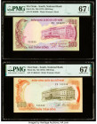South Vietnam National Bank of Viet Nam 200; 500 Dong ND (1972) Pick 32a; 33a Two Examples PMG Superb Gem Unc 67 EPQ (2). 

HID09801242017

© 2020 Her...