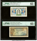 Spain Ministry of Finance 2; 5 Pesetas 1938; 4.9.1940 Pick 95; 123a Two Examples PMG Gem Uncirculated 65 EPQ (2). 

HID09801242017

© 2020 Heritage Au...