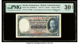 Straits Settlements Government of the Straits Settlements 1 Dollar 1.1.1934 Pick 16a KNB20a-d PMG Very Fine 30 EPQ. 

HID09801242017

© 2020 Heritage ...