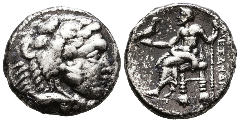 MACEDONIAN KINGDOM. Alexander III the Great (336-323 BC). AR Tetradrachm.
Refer...