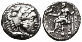 MACEDONIAN KINGDOM. Alexander III the Great (336-323 BC). AR Tetradrachm.
Reference:
Condition: Very Fine



Weight: 15,6 gr
Diameter: 25,5 mm
