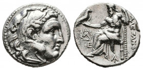 Kings of Macedon. Alexander III "the Great" 336-323 BC.
Drachm AR
Reference:
Condition: Very Fine



Weight: 3,8 gr
Diameter: 17,2 mm