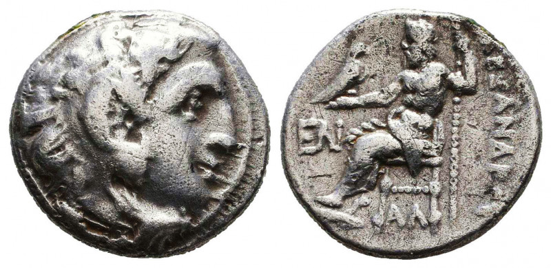 Kings of Macedon. Alexander III "the Great" 336-323 BC.
Drachm AR
Reference:
...
