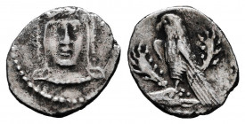 CILICIA, Tarsos. 400-380 BC. AR Obol.
Reference:
Condition: Very Fine



Weight: 0,6 gr
Diameter: 11,3 mm