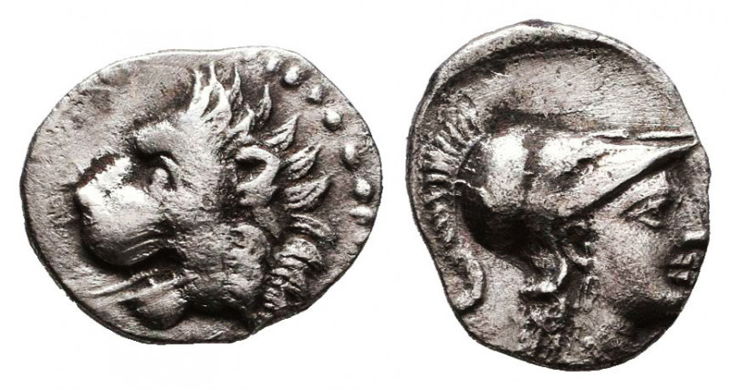Greek
Pamphylia. Side 375-333 BC.
Obol AR.
Reference:
Condition: Very Fine
...