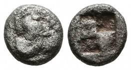 Uncertain. Circa 480-460 BC. AR Obol.
Reference:
Condition: Very Fine



Weight: 1,1 gr
Diameter: 9,3 mm