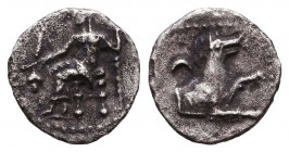 Greek
Lycaonia. Laranda 324 BC.
Obol AR.
Reference:
Condition: Very Fine



Weight: 0,5 gr
Diameter: 10,5 mm