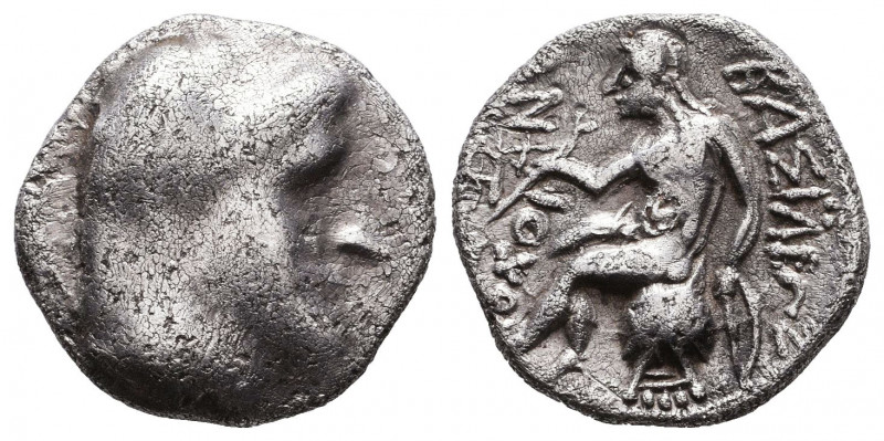 SELEUKID EMPIRE. Seleukos IV Philopator(?). 187-175 BC. AR Drachm.
Reference:
...