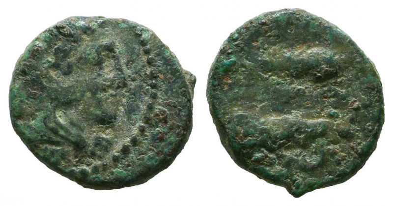 Macedonian Kingdom. Alexander III the Great. 336-323 B.C. AE. Macedonian mint, S...
