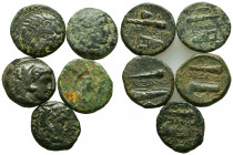 Macedonian Kingdom. Lot of Alexander III the Great. AE.
Reference:
Condition: Very Fine



Weight: lot 
Diameter: lot