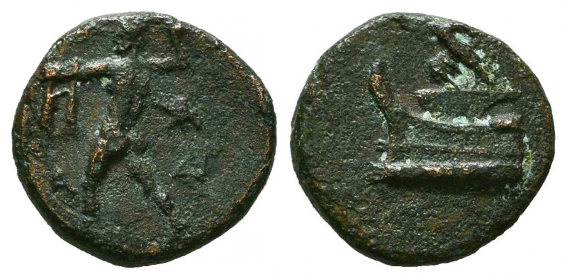 Kings of Macedon, Demetrios I Poliorketes (306-283 BC), Æ, Salamis.
Reference:...
