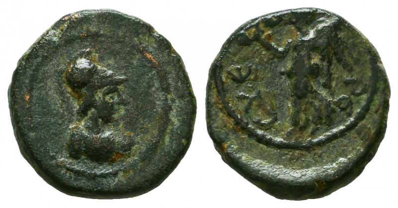 Greek Coins Ae, 2nd-1st century BC. AE.
Reference:
Condition: Very Fine


...