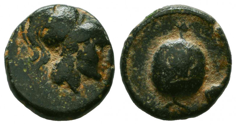 PAMPHYLIA, Side. Circa 3rd - 2nd Century BC. Æ.
Reference:
Condition: Very Fin...