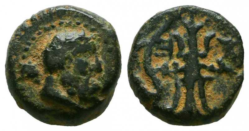 Pisidia, Selge, c. 2nd-1st century BC. Æ.
Reference:
Condition: Very Fine

...