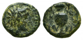 AEOLIS. Myrina. Ae (2nd-1st centuries BC).
Reference:
Condition: Very Fine



Weight: 1,5 gr
Diameter: 11,9 mm