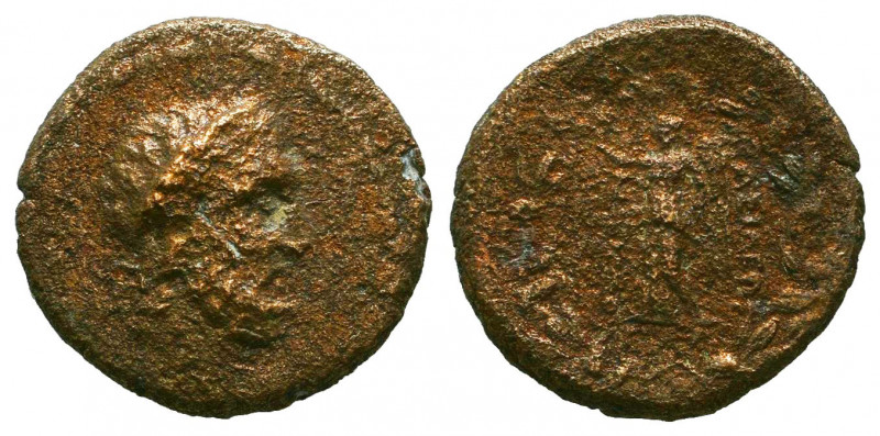 Seleukid Kingdom, Antiochos I AE.
Reference:
Condition: Very Fine



Weigh...