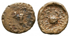 Greek Coins, Uncertain Cyprus AE.
Reference:
Condition: Very Fine



Weight: 1,5 gr
Diameter: 13,7 mm
