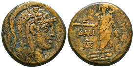 PONTOS, Amisos. Circa 109-89 BC. Æ.
Reference:
Condition: Very Fine



Weight: 19,2 gr
Diameter: 26 mm