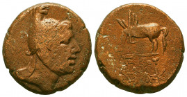 PONTOS, Amisos. Circa 109-89 BC. Æ.
Reference:
Condition: Very Fine



Weight: 12,7 gr
Diameter: 23,8 mm