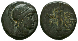 PONTOS, Amisos. Circa 109-89 BC. Æ.
Reference:
Condition: Very Fine



Weight: 9 gr
Diameter: 20,4 mm
