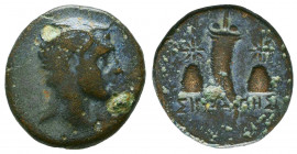 PAPHLAGONIA, Sinope . Circa 120-100 BC. Æ. SNG Stancomb 791.
Reference:
Condition: Very Fine



Weight: 4 gr
Diameter: 17,5 mm