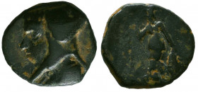 Cappadocian Kingdom. Ariarathes III or Ariarathes IV Eusebes. Ca. 230-220 B.C. or 220-163 B.C. Æ.
Reference:
Condition: Very Fine



Weight: 4 g...