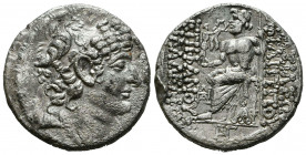 Seleukid Kingdom. Antioch. Philip I Philadelphos 95-75 BC.
Tetradrachm AR. HGC 9, 1320.
Reference:
Condition: Very Fine



Weight: 14,8 gr
Dia...