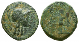 Seleukid Kingdom. Antiochos I Soter. 281-261 B.C. AE.
Reference:
Condition: Very Fine



Weight: 4,3 gr
Diameter: 19,7 mm