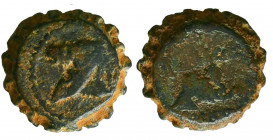 Seleukid Empire, Seleukos I Nikator Æ.
Reference:
Condition: Very Fine



Weight: 4,6 gr
Diameter: 16,4 mm
