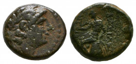 Seleukid Empire, Ae.
Reference:
Condition: Very Fine



Weight: 2,7 gr
Diameter: 13 mm
