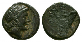 Seleukid Kingdom. Seleukos II Kallinikos. 246-226 B.C. Æ.
Reference:
Condition: Very Fine



Weight: 1,6 gr
Diameter: 12,3 mm