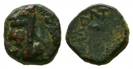 Kings of Sophene (Western Armenia), Mithradates I Æ. Circa 150-100 BC.
Reference:
Condition: Very Fine



Weight: 1,4 gr
Diameter: 10,1 mm
