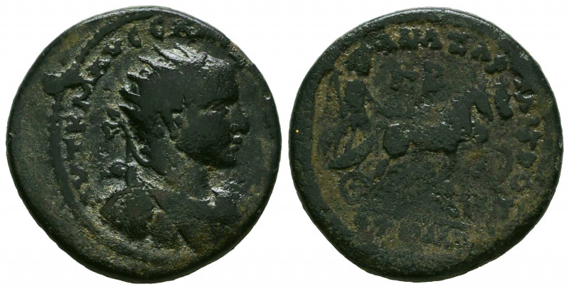 Severus Alexander (222-235 AD). AE , Anazarbos, Cilicia.
Obv. AYT K M A C AΛEΞA...